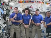 Bốn phi hành gia trên ISS chuẩn bị trở về trái đất