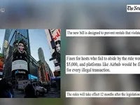 New York siết quản lý dịch vụ lưu trú ngắn ngày