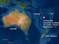 Động đất mạnh 7,7 độ tại Bắc New Zealand, cảnh báo sóng thần ở Nam Thái Bình Dương