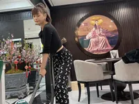 Phương Oanh trang hoàng căn hộ cực sang để đón Tết