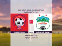 VIDEO Highlights: CLB Hải Phòng 0-2 HAGL (Vòng 7 LS V.League 1-2021)