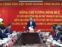 Hanoi leader inspects works for SEA Games 31, ASEAN Para Games 11