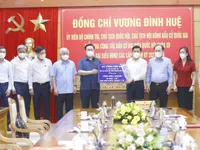 Chủ tịch Quốc hội kiểm tra và đánh giá cao công tác bầu cử tại Bắc Giang, Bắc Ninh, Hải Dương, Hà Nội