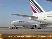 Nga chấp thuận lộ trình bay mới của Air France