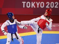 Kim Tuyền thắng đậm, tiến vào tứ kết Taekwondo Olympic Tokyo 2020