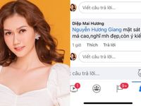 Hương Giang đáp trả khi bị chê gò má cao mặt sát