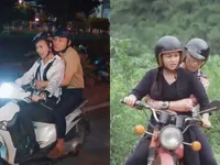 Mạnh Trường, Việt Anh cùng ngồi sau xe 'crush' nhưng... có điểm khác biệt lớn