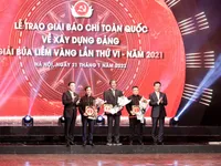 Danh sách các tác giả, tác phẩm đoạt giải Búa liềm vàng năm 2021