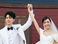 Diệu Nhi - Anh Tú rạng ngời hạnh phúc trong lễ cưới