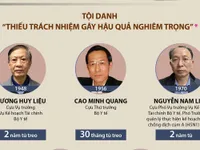 [Infographic] Tuyên phạt 8 bị cáo trong vụ thất thoát 3,8 triệu USD tại Bộ Y tế