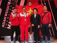 Vietnam win two gold medals at 2022 Asian Weightlifting Championships