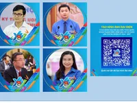Đoàn viên, thanh niên thay ảnh đại diện chào mừng Đại hội Đoàn toàn quốc lần thứ XII