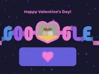 Google thay ảnh đại diện mừng ngày lễ tình nhân Valentine