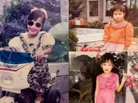 BTV Diệp Chi khoe ảnh sành điệu từ lúc bé