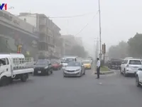 Iraq hoãn nhiều chuyến bay vì bão bụi