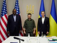 Ngoại trưởng và Bộ trưởng Bộ Quốc phòng Mỹ tới Ukraine