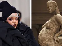 Không tham gia Met Gala 2022, Rihanna vẫn được tạc tượng tôn vinh