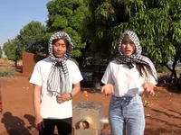 Gặp gỡ Hoa hậu Thùy Tiên - Quang Linh Vlogs từ châu Phi trên Chuyển động 24h