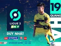 VTVcab officially owns the rights to broadcast Quang Hai's matches in Ligue 2