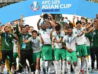 Saudi Arabia beat Uzbekistan 2-0 to lift long awaited title
