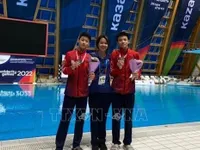 Vietnamese swimmers bag three medals at Russia’s Friendship Games 2022