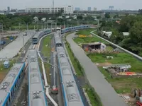 Chạy thử tuyến metro số 1 Bến Thành - Suối Tiên