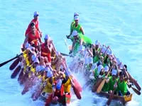Hà Tĩnh tổ chức đua thuyền truyền thống mừng ngày Quốc khánh