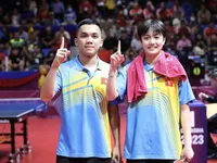 32nd SEA Games: Historic gold for Vietnam in mixed doubles table tennis