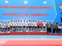 Vietnam triumphs at ASEAN Army Men's Volleyball Tournament 2023