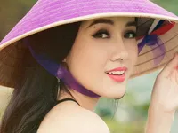 Hoài Anh đẹp dịu dàng bên sen, nghệ sĩ Công Lý bên con trai