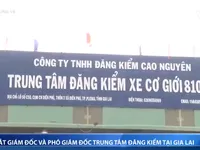 Gia Lai bắt Giám đốc và Phó Giám đốc Trung tâm Đăng kiểm 81-05D