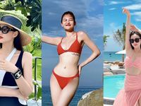 Diễn viên Việt tuần qua: Quỳnh Kool, Lã Thanh Huyền diện bikini bỏng mắt chào Hè