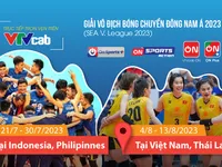 VTVcab to broadcast live the SEA Volleyball Championship V.League 2023