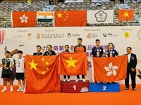 ​Vietnam ranks first at 1st Asian & Asian Youth Shuttlecock Championships