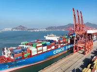Tập đoàn vận tải biển COSCO tạm dừng cập cảng Israel