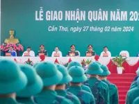 Nhiều cung bậc cảm xúc của tân binh Cần Thơ trong ngày nhập ngũ