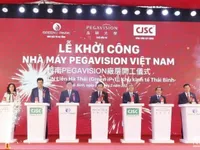 Work starts on Pegavision's contact lense factory in Thai Binh