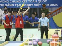 Golden Harvest  first outright victory at   Robocon Vietnam 2024 finals