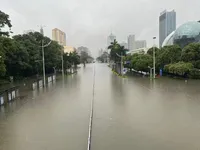 Ngập lụt do mưa lớn tại Nam Ninh, Trung Quốc