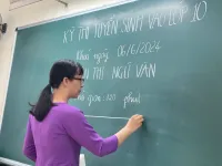 Ngày thi đầu tiên Kỳ thi tuyển sinh lớp 10 TP Hồ Chí Minh chính thức bắt đầu