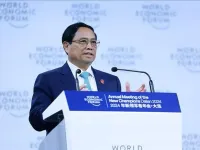 PM makes proposals towards 'Next Frontiers for Growth” at WEF meeting