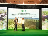 Cat Tien national park officially joins IUCN green list