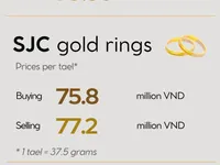 Infographic: Gold bars remain stable on July 24