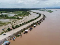 Nguy cơ nước sông Mekong tại Thái Lan tràn bờ gây lũ lụt nghiêm trọng