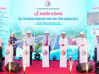Work starts on Quang Nam’s northern belt road