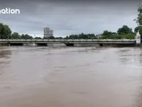 Chiang Mai, Thái Lan báo động đỏ nguy cơ lũ tràn về