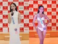 Hoa Hậu Thanh Thủy tự tin ở Bán kết Miss International 2024