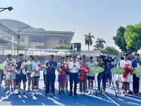 International junior tennis tournament opens in Ninh Binh