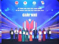 Vietnam Television (VTV) wins 3 national journalism awards “For the Cause of Vietnamese Education” in 2024