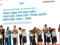 Over 1.7 million helmets granted to first graders